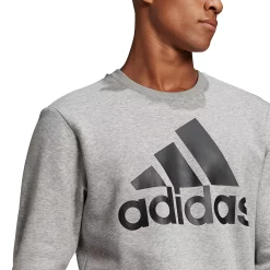 Men's adidas Badge of Sport Fleece Sweatshirt -Active & Workout Clothes Store 4883074 ALT2