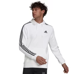 Men's adidas Essential Pullover Hoodie -Active & Workout Clothes Store 4884595 White Black