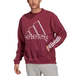 Men's adidas Brand Love Polar Fleece Sweatshirt -Active & Workout Clothes Store 4884597 ALT5