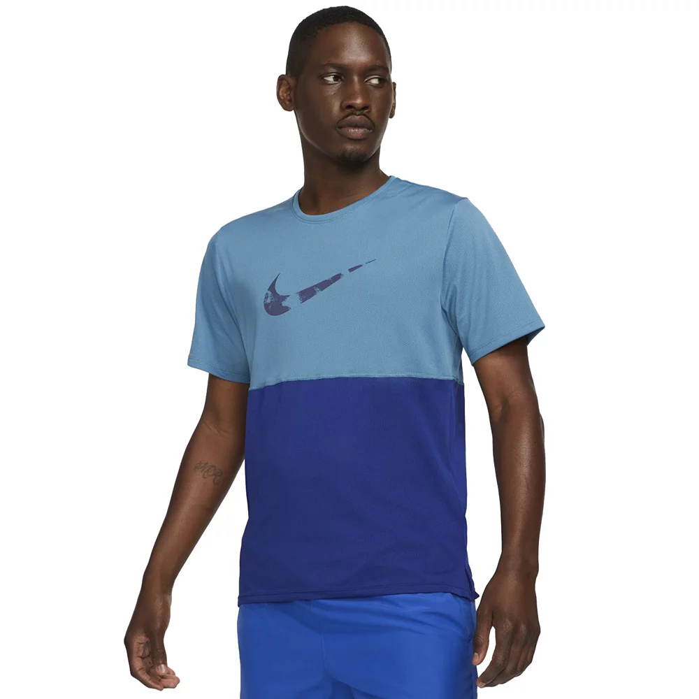 Men's Nike Dri-FIT Wild Run Graphic Running Shirt 4 Men's Nike Dri-FIT Wild Run Graphic Running Shirt - Image 2
