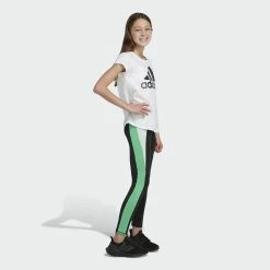 Girls 7-16 adidas Colorblock Twist Leggings -Active & Workout Clothes Store 4887696 ALT4