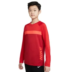 Boys 8-20 Nike GFX Ready Training Top -Active & Workout Clothes Store 4894577 Gym Red University Red