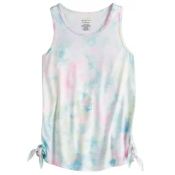 Girls 7-16 Tek Gear® Side Knot Fashion Tank Top in Regular & Plus Size