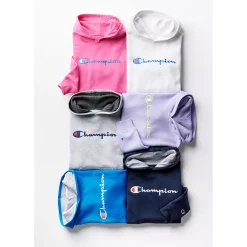 Kids 7-20 Champion® Script Fleece Hoodie -Active & Workout Clothes Store 4928961 ALT3