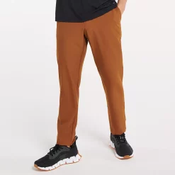 Men's FLX Dynamic Stretch Chino Pants -Active & Workout Clothes Store 4937075 Bravado Brown