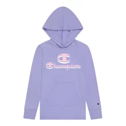 Girls 7-16 Champion® Script Hooded Tee -Active & Workout Clothes Store 4945613 Land Ice