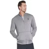 Men's Skechers® Hoodless Hoodie -Active & Workout Clothes Store 4981366 Heather Gray
