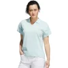 Women's adidas 3-Stripe Polo Top 1 Women's adidas 3-Stripe Polo Top -Active & Workout Clothes Store 4981926 Halo Mint
