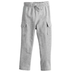 Toddler Boy Jumping Beans® French Terry Cargo Pants -Active & Workout Clothes Store 4992412 Pewter Storm Heather