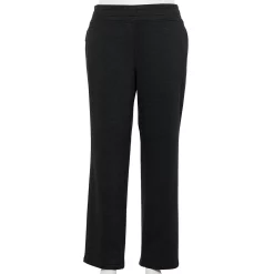 Plus Size Tek Gear® Ultrasoft Midrise Fleece Pants -Active & Workout Clothes Store 5000150 Mineral Black