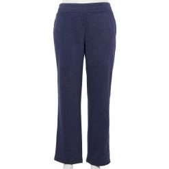 Plus Size Tek Gear® Ultrasoft Midrise Fleece Pants -Active & Workout Clothes Store 5000150 Navy Romance