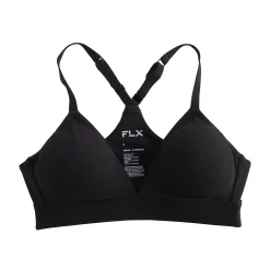 FLX Affirmation Low-Impact Plunge Sports Bra -Active & Workout Clothes Store 5001385 ALT3