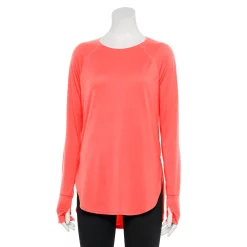 Women's Tek Gear® High Slit Tunic -Active & Workout Clothes Store 5001983 Wild Flamingo