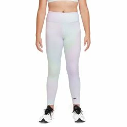Girls 7-16 Nike Dri-FIT One Printed Training Leggings -Active & Workout Clothes Store 5010151 Regal Pink Black