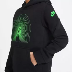 Boys 8-20 Nike Club Fleece Boxy Hoodie -Active & Workout Clothes Store 5011482 ALT2