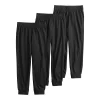 Boys 4-12 Jumping Beans® 3-Pack Essential Jogger Pants -Active & Workout Clothes Store 5014510 Black