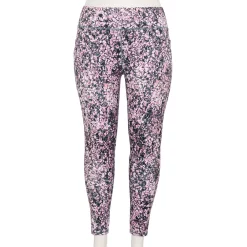 Plus Size FLX Ascent High-Waisted Leggings 5 Plus Size FLX Ascent High-Waisted Leggings -Active & Workout Clothes Store 5014682 Lilac Mosiac