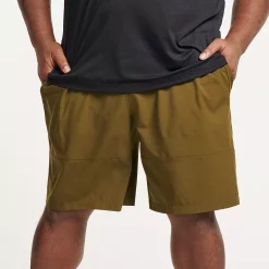 Big & Tall FLX 9" Accelerate Short -Active & Workout Clothes Store 5025167 Anderson Olive