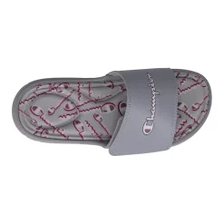 Champion® Vital Script Women's Slide Sandals -Active & Workout Clothes Store 5045754 ALT4