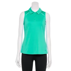 Women's Tek Gear® Sleeveless Golf Polo -Active & Workout Clothes Store 5068427 Aqua Stone