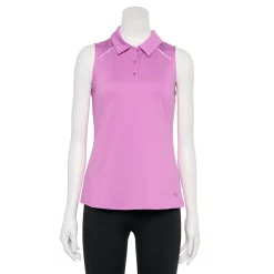 Women's Tek Gear® Sleeveless Golf Polo -Active & Workout Clothes Store 5068427 Luminous Pink