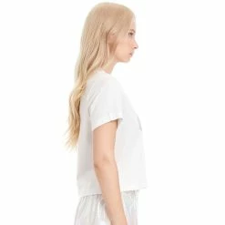 Women's PSK Collective Glossy Logo Cropped Tee -Active & Workout Clothes Store 5089267 ALT2