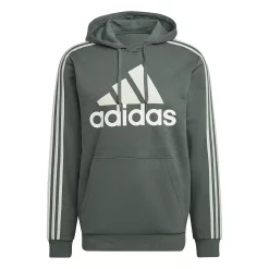 Big & Tall adidas Essential 3-Stripes Badge of Sport Hoodie -Active & Workout Clothes Store 5097477 ALT6