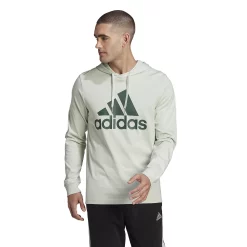 Big & Tall adidas Essentials Hoodie -Active & Workout Clothes Store 5097500 Linen Green