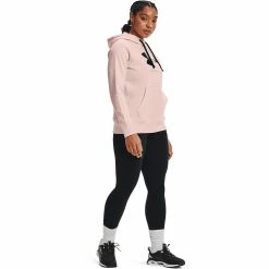 Women's Under Armour Rival Fleece Logo Hoodie -Active & Workout Clothes Store 5108467 ALT2