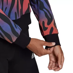 Women's adidas Tiger Print Sweatshirt -Active & Workout Clothes Store 5125914 ALT3