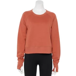 Women's Tek Gear® Ultrasoft Fleece Oversized Sweatshirt -Active & Workout Clothes Store 5128574 Inspire Mauve