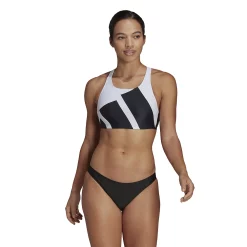 Women's adidas 3 Bars Two-Piece Bikini Set