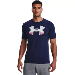 Men's Under Armour Big Logo 2.0 Tee -Active & Workout Clothes Store 5154917 Midnight Navy