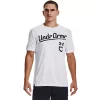 Men's Under Armour Baseball Script Tee -Active & Workout Clothes Store 5154924 White