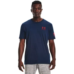 Men's Under Armour Freedom Flag Tee -Active & Workout Clothes Store 5155100 Academy Red