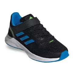 Adidas Runfalcon 2.0 EL K Preschool Kids' Running Shoes -Active & Workout Clothes Store 5155873 Black Blue