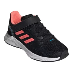 Adidas Runfalcon 2.0 EL K Preschool Kids' Running Shoes -Active & Workout Clothes Store 5155873 Black Red