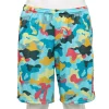 Men's Champion® Printed Mesh Shorts -Active & Workout Clothes Store 5163892 Abstract Camo Teal