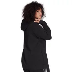 Plus Size adidas Graphic Fleece Hoodie -Active & Workout Clothes Store 5164334 ALT