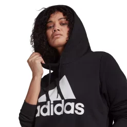 Plus Size adidas Graphic Fleece Hoodie -Active & Workout Clothes Store 5164334 ALT2
