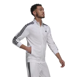 Big & Tall adidas Tricot Track Jacket -Active & Workout Clothes Store 5165002 ALT5