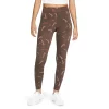 Women's Nike Sportswear Printed High-Waisted Leggings -Active & Workout Clothes Store 5165298 Baroque Brown