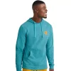 Men's Champion® Middleweight Overdye Hoodie -Active & Workout Clothes Store 5166138 Cyan Heather