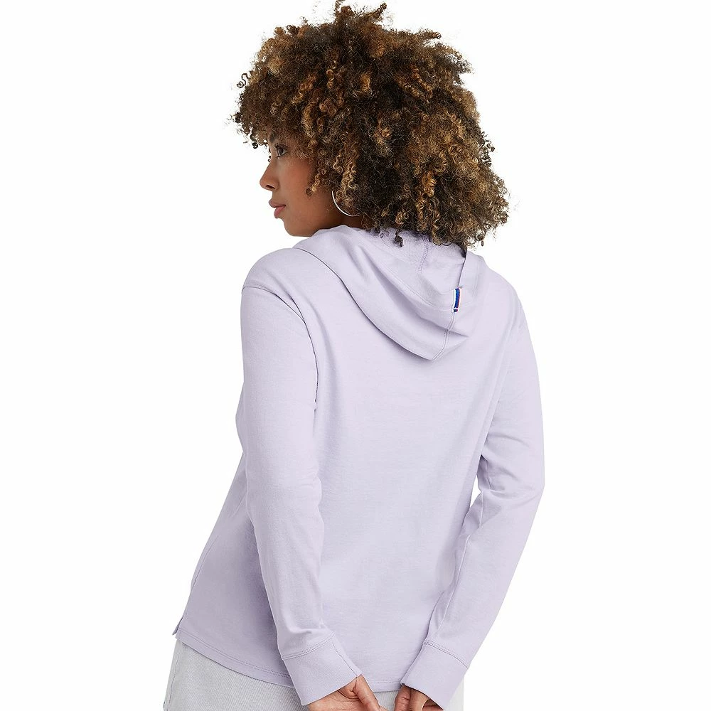 Women's Champion® Midweight Jersey Hoodie 7 Women's Champion® Midweight Jersey Hoodie - Image 5