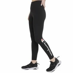 Women's Champion® Authentic High-Waisted 7/8 Leggings -Active & Workout Clothes Store 5168930 ALT2