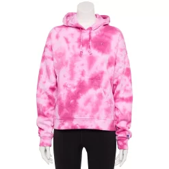 Women's Champion® Tie-Dye Relaxed Fleece Hoodie -Active & Workout Clothes Store 5172632 Crush Dye Inari