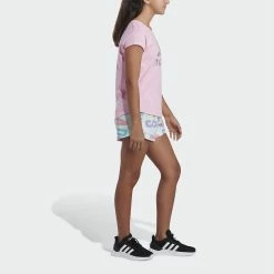 Girls 7-16 adidas Printed Woven Shorts -Active & Workout Clothes Store 5172921 ALT3