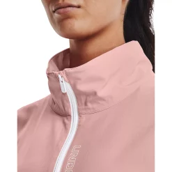Women's Under Armour Woven Full-Zip Oversized Jacket -Active & Workout Clothes Store 5175907 ALT3