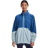 Women's Under Armour Woven Full-Zip Oversized Jacket 1 Women's Under Armour Woven Full-Zip Oversized Jacket -Active & Workout Clothes Store 5175907 Blue Breaker Blue