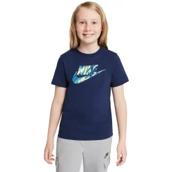 Boys 8-20 Nike Camo Futura Tee -Active & Workout Clothes Store 5189223 Midnight Navy